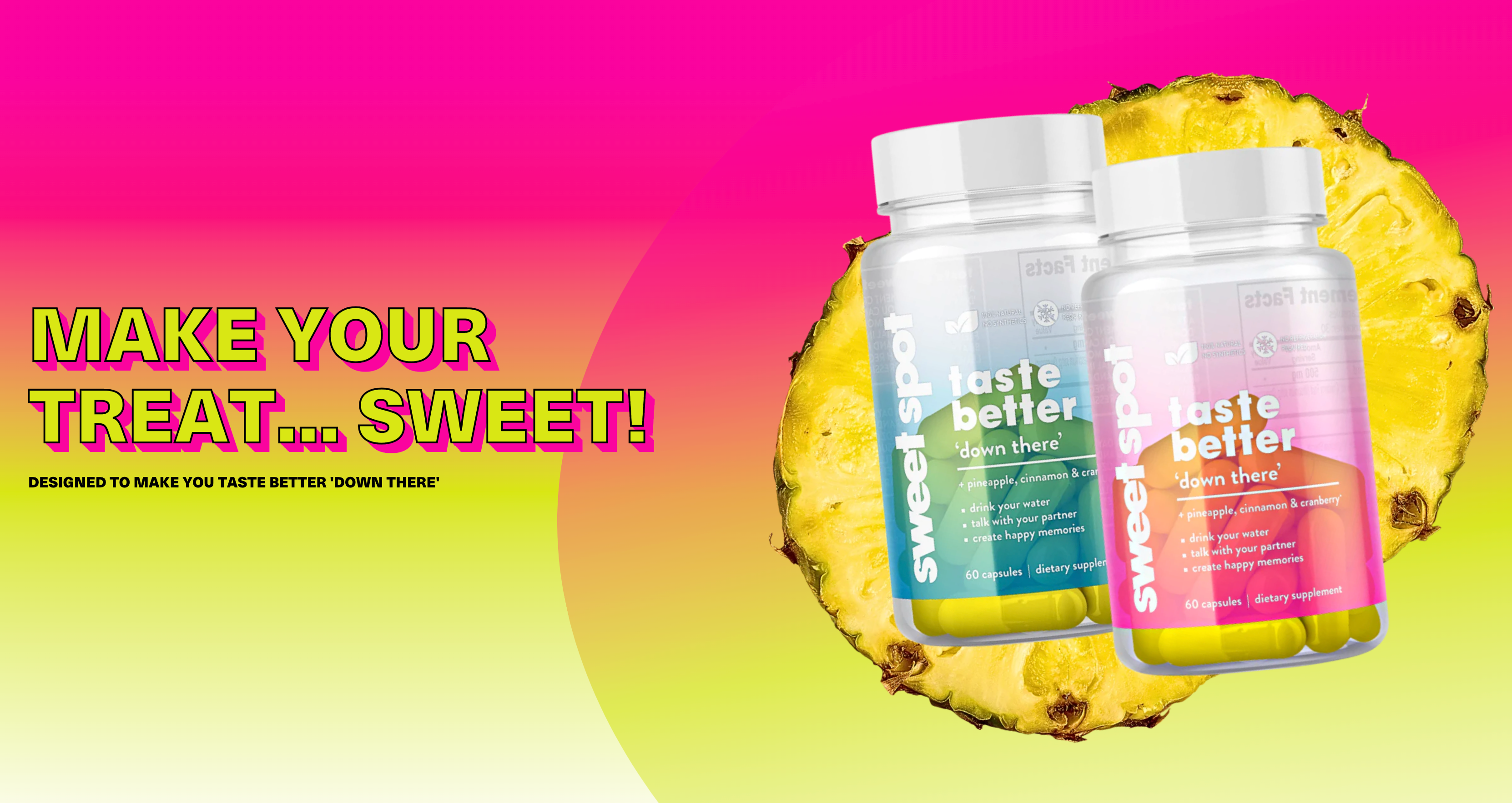 Vaginal Taste Supplements | Taste the Sweet Spot – Taste The Sweet Spot
